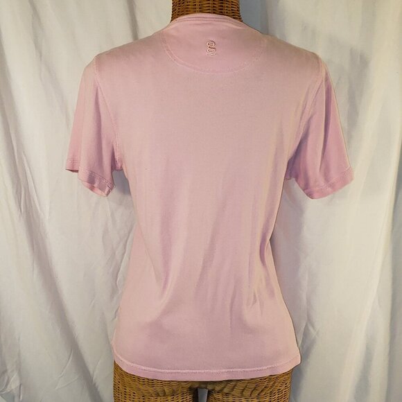 Gear for Sports Carolina Women's Pink Rhinestone Short Sleeve T-shirt - M - Picture 4 of 6